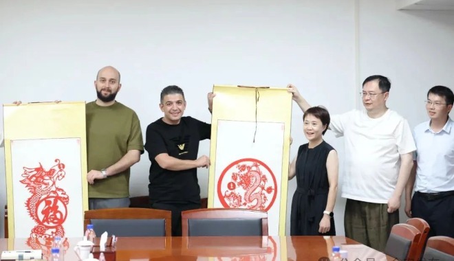 黄媛媛会见土耳其客商